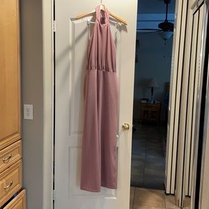 Rose Halter Jumpsuit